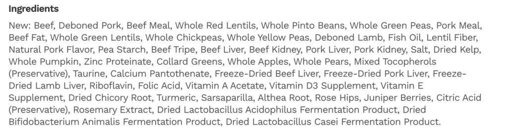 Ingredient Splitting in Dog Food: 5 Things you Must Know 8 Screen Shot 2022 07 03 at 4.31.04 PM